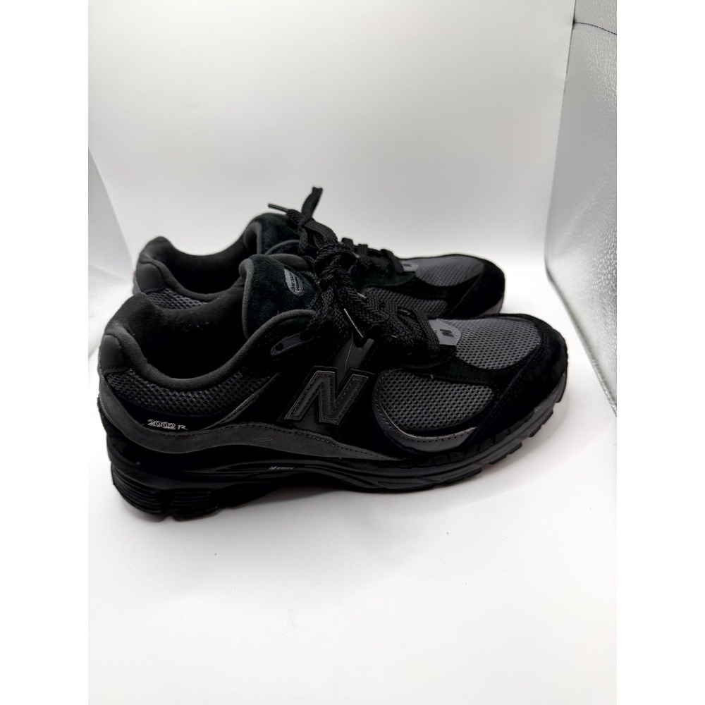 New Balance 2002R M2002RBL Unisex M8/W9.5 Running Shoes Black Magnet Sneakers - Picture 4 of 9